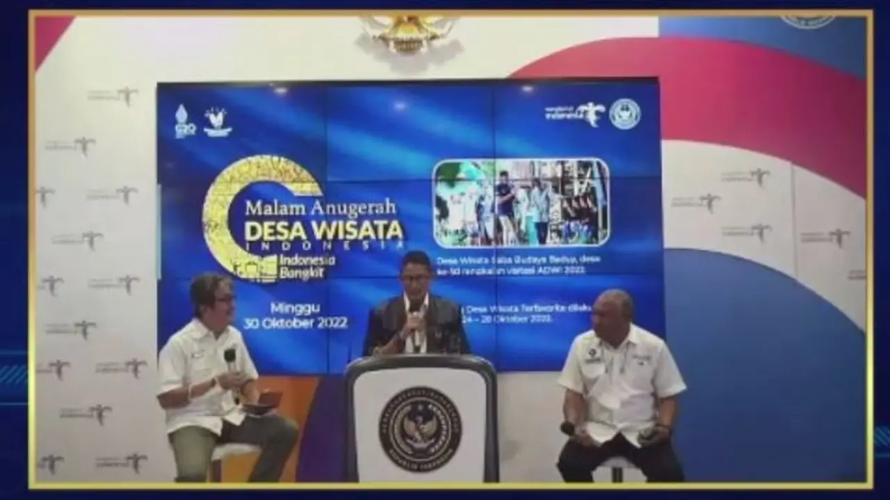 50 Desa Wisata Jual Produk UMKM di Malam Puncak ADWI 2022, Pengunjung Diharapkan Jadi Rojali