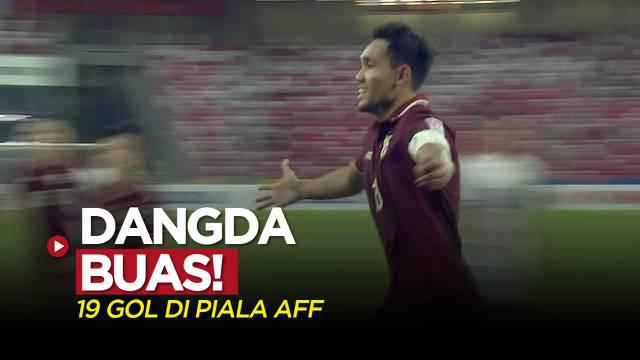 Berita video striker Thailand, Teerasil Dangda, sudah mencetak 19 gol sepanjang sejarah Piala AFF dan torehan tersebut masih bisa terus bertambah. Buas!