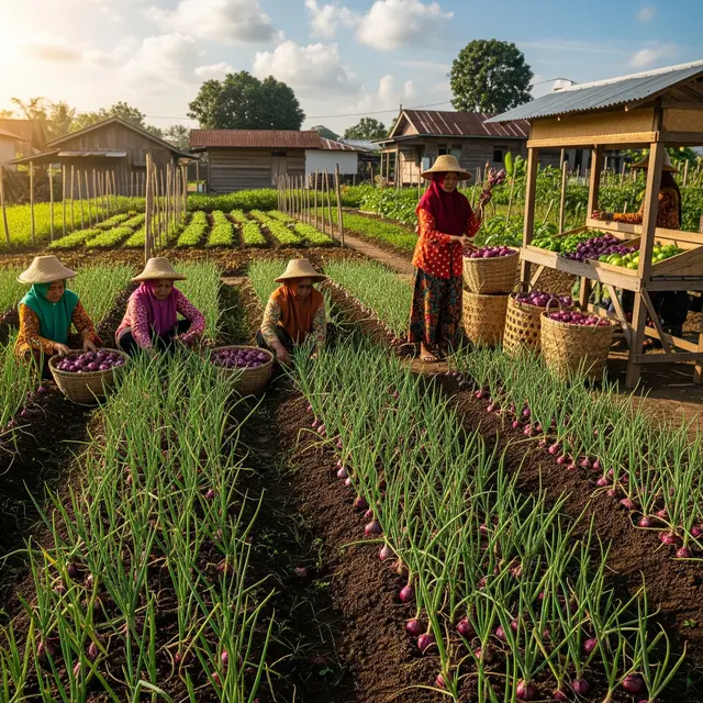 Kebun Sayur Sederhana yang Bisa Dijual oleh Ibu-Ibu (Gemini AI)