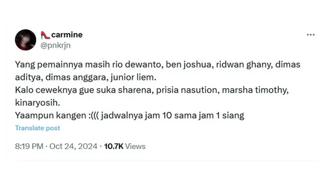 6 Cuitan Netizen Rindu FTV Zaman Dahulu, Soundtrack-nya Masih Jadi Favorit