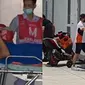 6 Potret Terkini Marc Marquez Usai Kecelakaan, Tangan Kanan Diperban (sumber: IG/lamputerangofficial/ipulsaepul93)