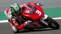 Punya Kans Naik Podium, Pembalap Indonesia Jatuh dan Tabrak Rider Jepang pada Race 1 Asia Talent Cup di Qatar