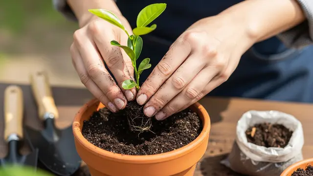 Cara Menanam Jeruk Nipis dari Biji di Pot Kecil/Gemini AI