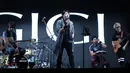 Grup Band GIGi telah berkiprah di dunia musik Indonesia selama 23 tahun dan dirayakan dengan pertunjukkan yang digelarnya tadi malam, Rabu (22/3/2017) di Shoemaker Music Studio, Cikini, Jakarta Pusat. (Deki Prayoga/Bintang.com)