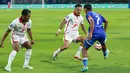 Persib unggul empat poin atas Borneo FC Samarinda yang berada di posisi kedua. Pesut Etam tertinggal empat poin. (Bola.com/Erwin Snaz)