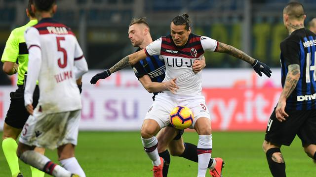 Tumbang Kontra Bologna, Posisi Inter Milan Terancam