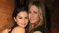 Jennifer Aniston disebut-sebut kecewa dengan perlakuan Selena Gomez. Duh, kenapa ya? (AP Photo)