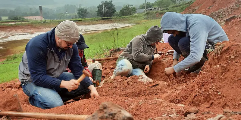 Fosil dinosaurus berusia 230 juta tahun