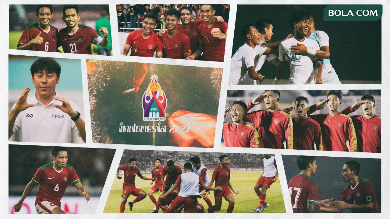 Kolase - Timnas Indonesia U-19 sejak jaman Evan Dimas dkk Sampai Sekarang