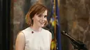 Memiliki kemampuan genius, Emma Watson raih nilai A dalam 8 mata pelajaran sekaligus. Emma Watson juga memiliki jiwa sosial yang tinggi. (AFP/Bintang.com)