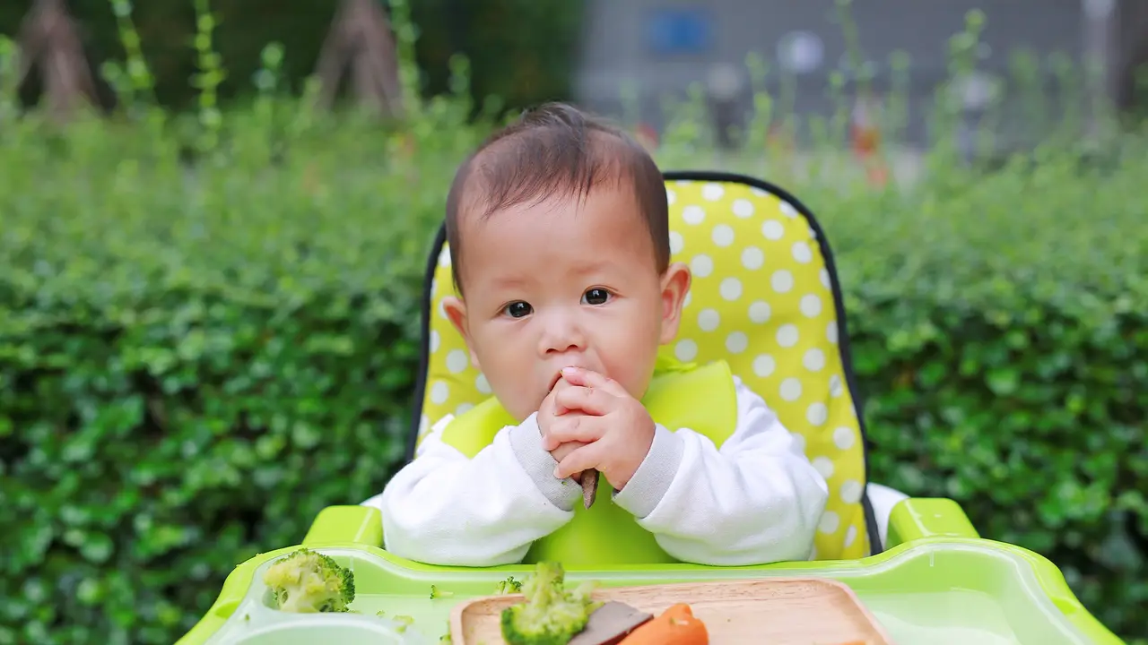 anak makan