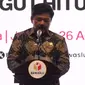 Menteri Koordinator Bidang Politik, Hukum, dan Keamanan Indonesia (Menkopolhukam) Marsekal TNI Purn Hadi Tjahjanto mengingatkan inteljen negara soal kerawanan dalam Pilkada 2024. (Merdeka).