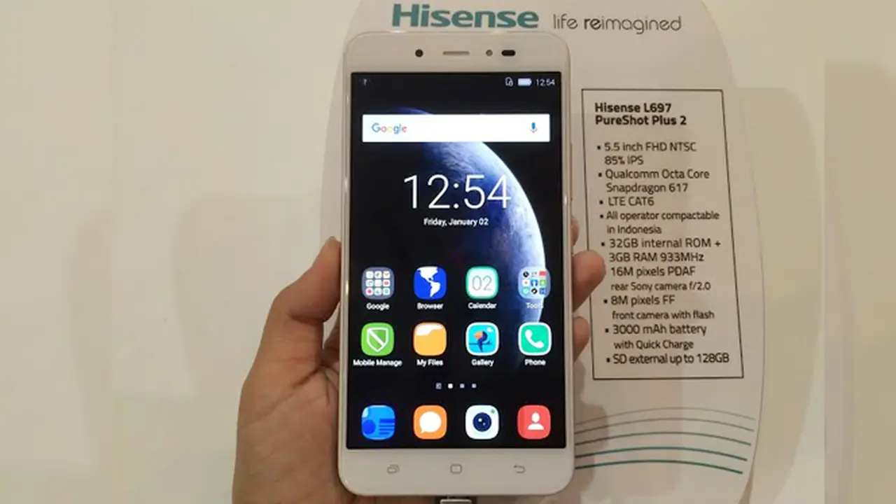 Hisense Boyong Smartphone Tahan Banting Kingkong II ke Indonesia