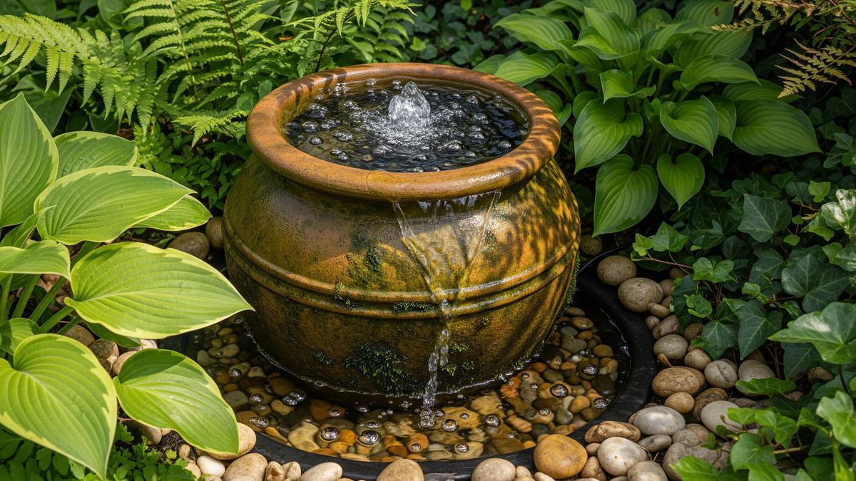 4 Cara Membuat Air Mancur Taman dari Pot Bekas, Mudah dan Hemat Biaya