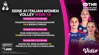 Saksikan Serie A1 Italian Women Volley 2023 Live Vidio 19-20 Maret 2023 : TrasportiPesanti Casalmaggiore Vs Bisonte Firenze