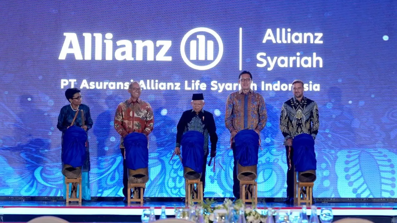 Peresmian Allianz Syariah di Grand Ballroom Kempinski, Jakarta Pusat