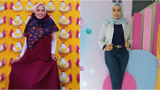 5 Beda Gaya Elly Sugigi Sebelum vs Sesudah Program Diet