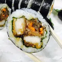 Gimbab, kuliner Seoul, Korea Selatan. (Sumber Foto: yuryung_kim/Instagram)