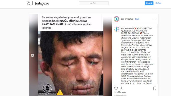 Cek fakta kabar viral di Jerman (Instagram)