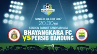 Bhayangkara FC vs PERSIB Bandung (Liputan6.com/Abdillah)