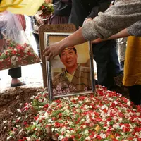 Keluarga sangat berduka atas kepergian Chef Harada untuk selamanya. (Agus/KapanLagi.com)