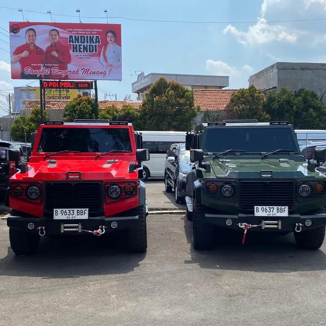 Andika-Hendi Naik Rantis Produksi Dalam Negeri @ 2024 Liputan6.com