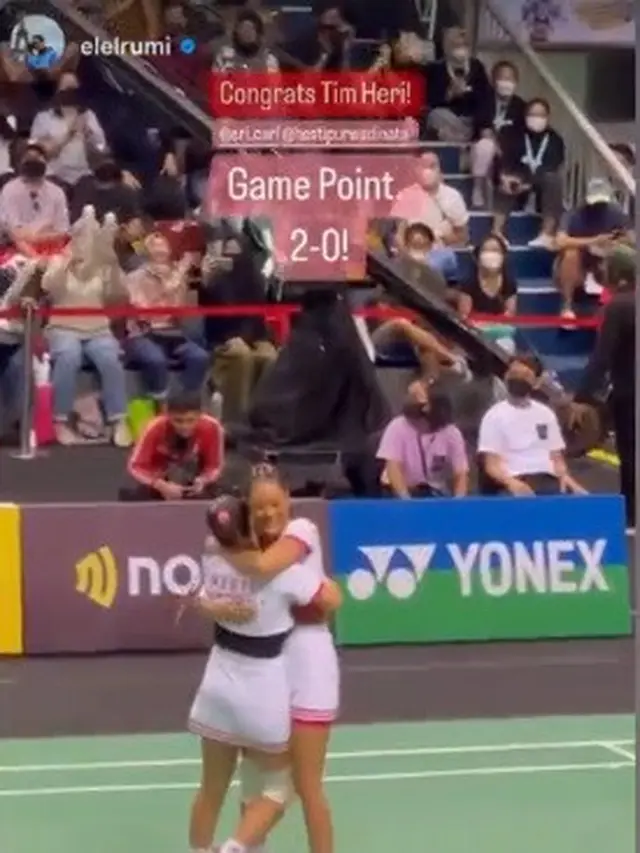 Erika Carlina dalam Tepok Bulu 2022 (Foto: Instagram @elelrumi)
