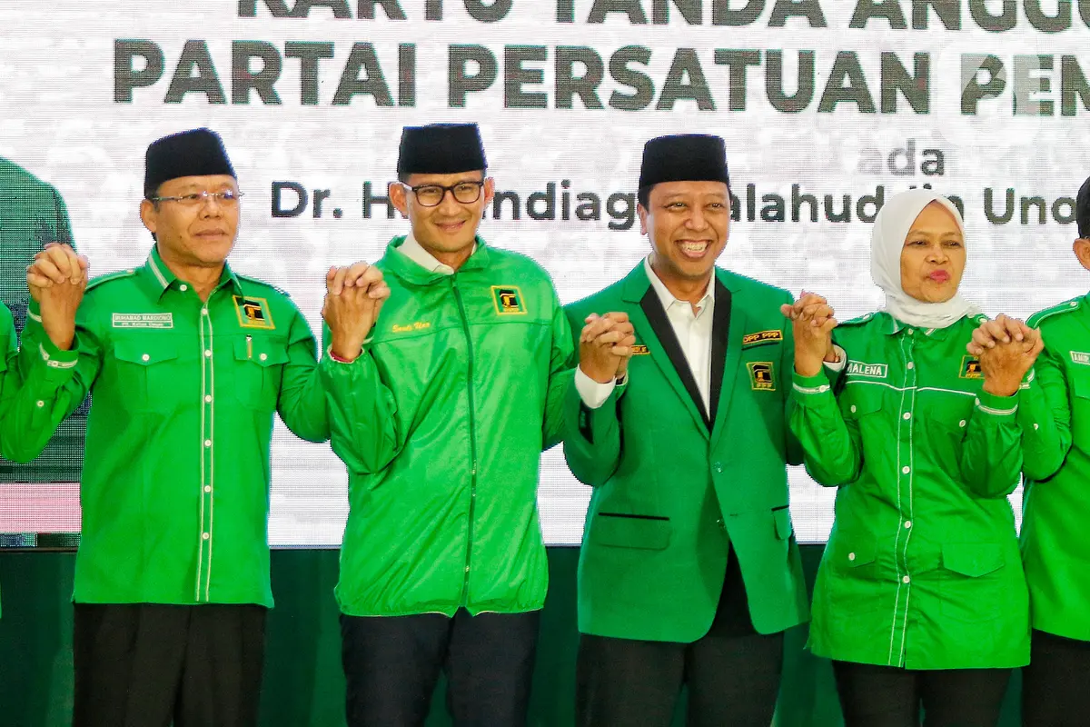Sandiaga Uno Resmi Jadi Kader PPP