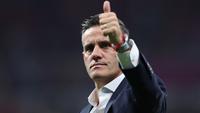 Nama baru muncul sebagai kandidat pelatih Timnas Indonesia. Ia adalah John Herdman yang digadang-gadang akan duduk di kursi kepelatihan Skuad Garuda menggantikan Patrick Kluivert yang diberhentikan semenjak gagal membawa Timnas Indonesia melaju ke Piala Dunia 2026. (AFP/Adrian Dennis)
