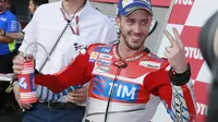 Gara-Gara Pacar, Dovizioso Ikutan Menangis di MotoGP Malaysia