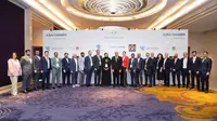 Forum Bisnis yang diadakan di Raffles Hotel Jakarta, Senin 6 Mei 2024. Acara ini diselenggarakan oleh Dubai International Chamber Uni Emirat Arab (UEA). (Tira/Liputan6.com)