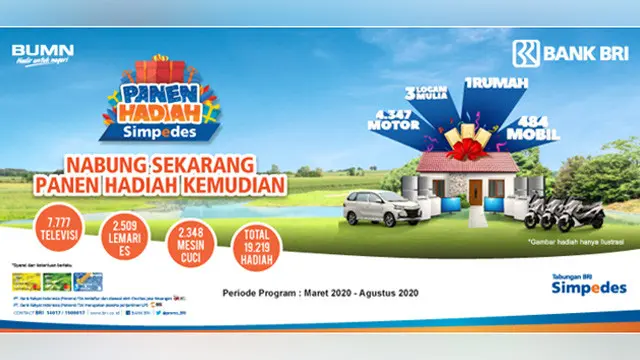 Panen Hadiah Simpedes 2020.