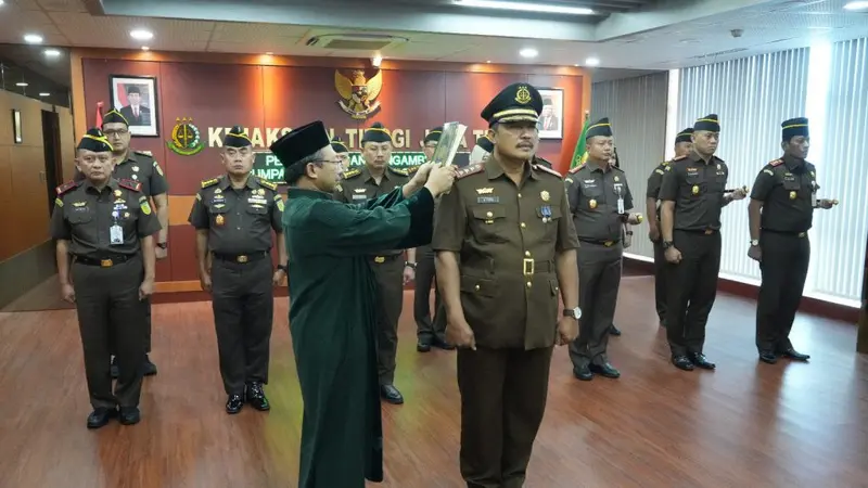 Dzakiyul Fikri dilantik jadi Kajari Bondowoso. (Istimewa)