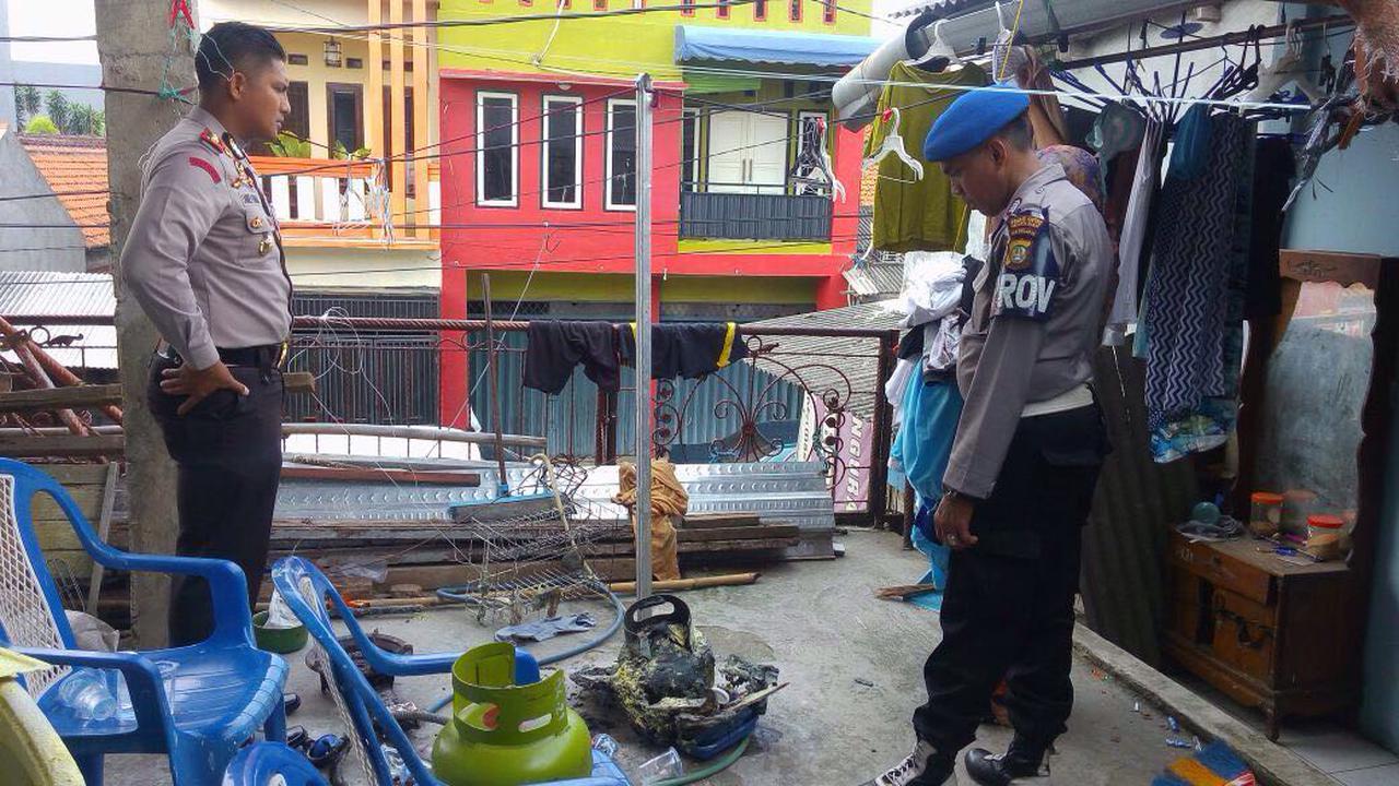 Tabung Gas Meledak di Jakarta Barat Lukai Seorang Kakek