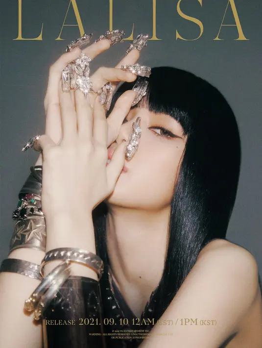 Teaser proyek solo Lisa Blackpink. (YG Entertainment via Soompi)
