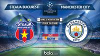 Steaua Bucuresti Vs Manchester City (Bola.com/Adreanus Titus)