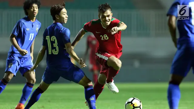 Timnas Indonesia U-23 Ditahan Imbang Thailand