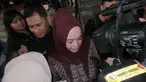 Selasa (12/8/14), anggota Komisi X DPR,  Ratu Siti Romlah memenuhi panggilan KPK, Jakarta. (Liputan6.com/Faizal Fanani) 