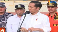 Selain itu, Presiden Jokowi juga mengucapkan terima kasih kepada seluruh jajaran gabungan.