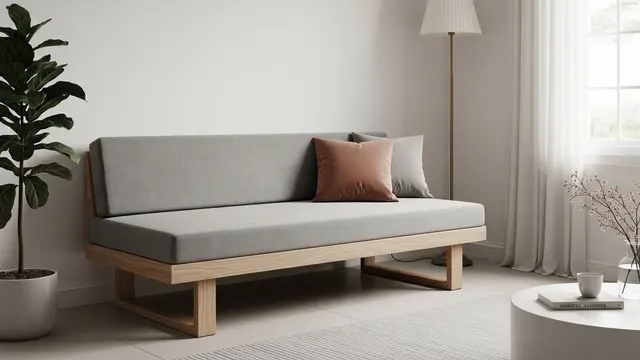 Model Sofa yang Cocok untuk Ruang Tamu Rumah Minimalis Desain Bench Minimalis