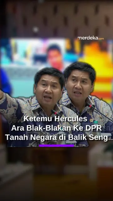 Blak-blakan ke DPR! Menteri Ara Ketemu Hercules, Bongkar Lahan Negara di Balik Seng Tanah Abang