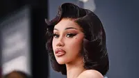 Cardi B Mengaku Tak Keramas 3 Bulan, Pilih Tutupi Rambut dengan Wig