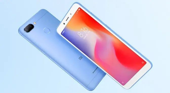 Tampilan Redmi 6 yang baru meluncur (sumber: Xiaomi)