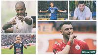 Kolase - 5 Pemain: Marko Simic, Wander Luiz, David da Silva, Elias Alderete, Bruno Silva (Bola.com/Adreanus Titus)