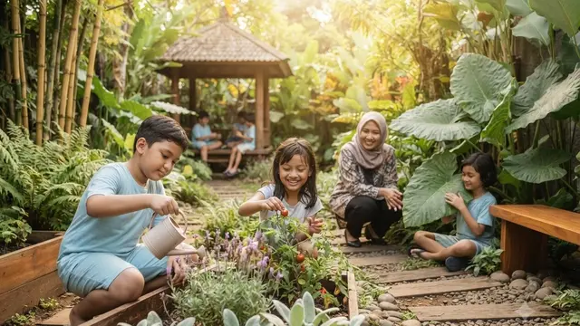 Manfaat Sensory Garden untuk Autisme