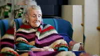 Ultah ke-116, Orang Tertua Se-Eropa Hibur Tamu dengan Nyanyiannya (Reuters)