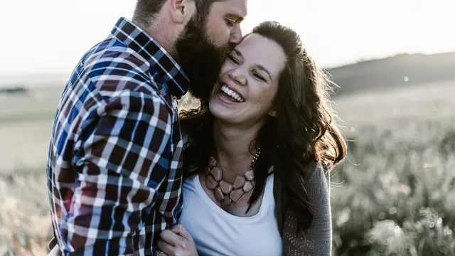 Couple Laughing