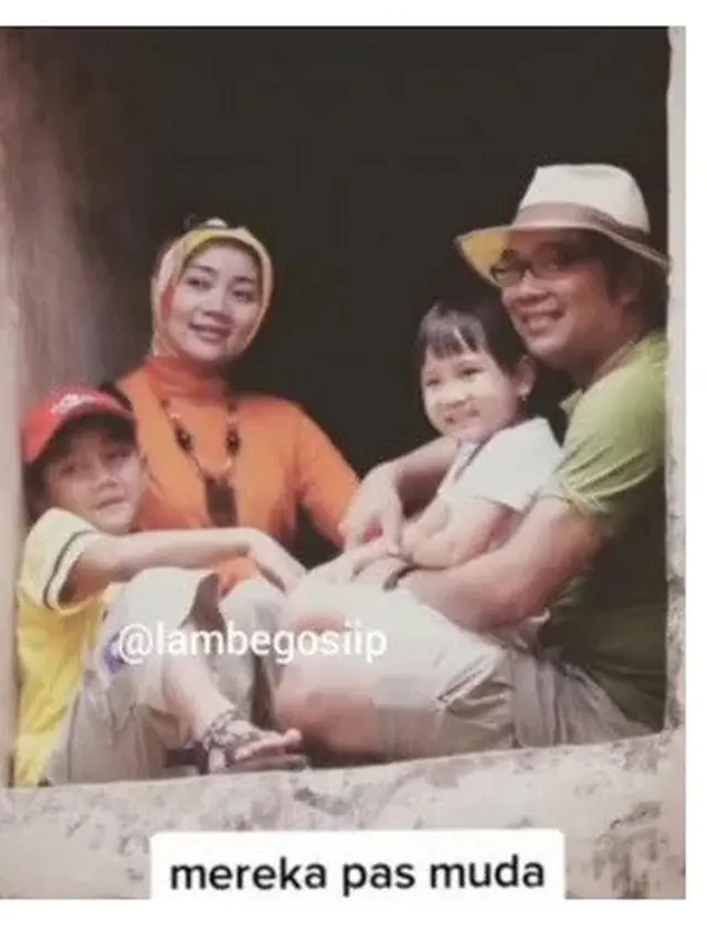 6 Foto Kenangan Eril dan Zara saat Masa Kecil, Kebanggaan Ridwan Kamil
