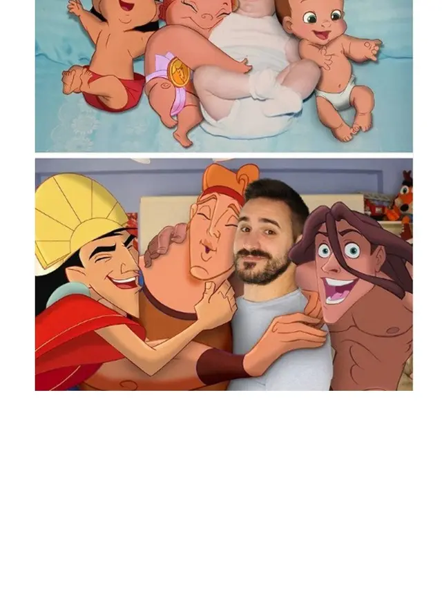 Pria Ini Edit Fotonya Bak Hidup Bersama Karakter Disney, 8 Hasilnya Mengagumkan