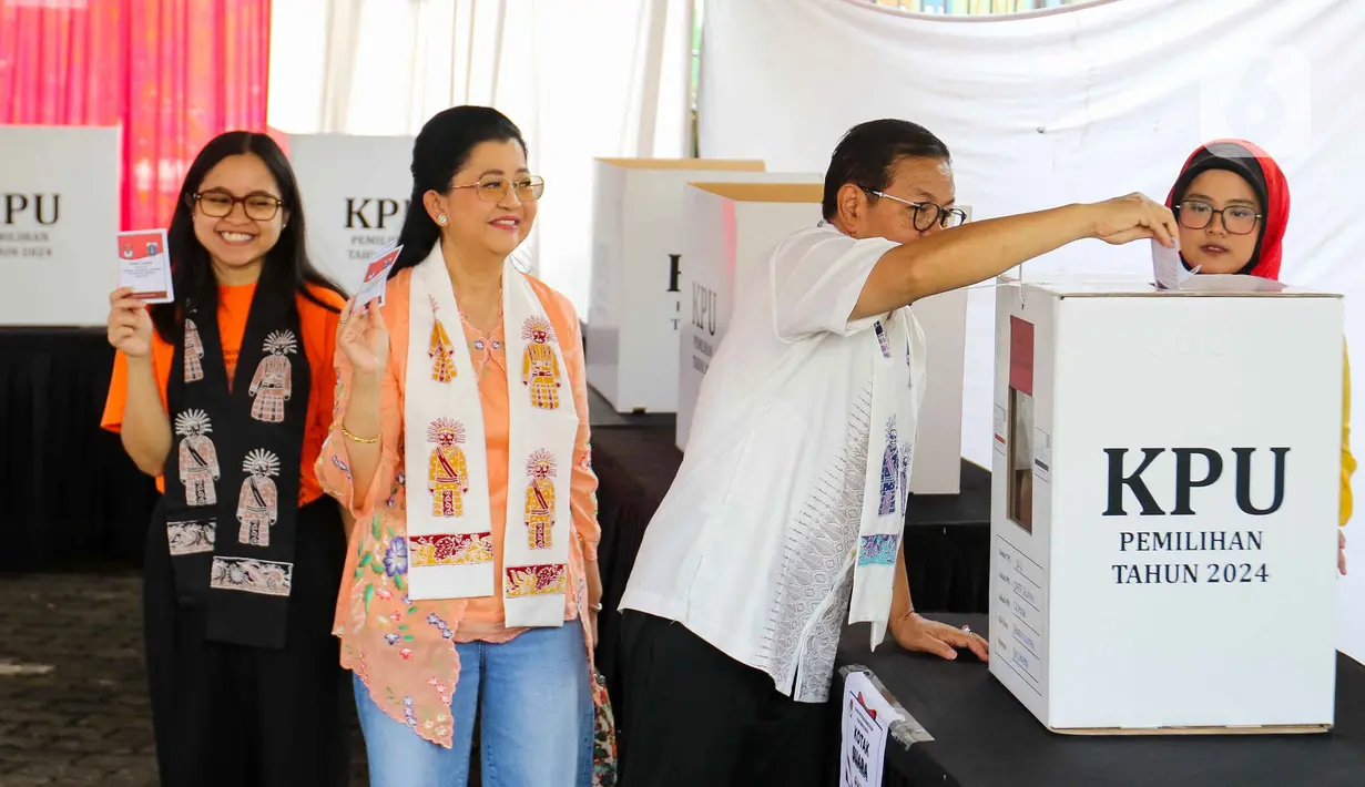 Lokasi TPS 046 ini hanya berjarak sekitar 300 meter dari kediaman Pramono. (Liputan6.com/Herman Zakharia)